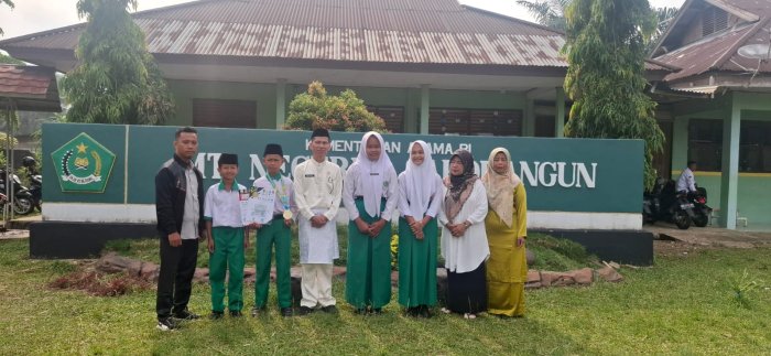 4 Siswa dari MTsNegeri 2 Sarolangun Tanjung Berhasil Menorehkan Prestasi Olahraga, Olimpiade Sains